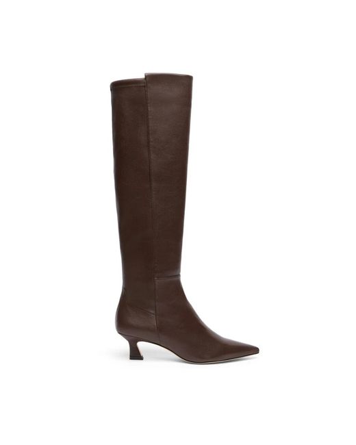 Stuart Weitzman Brown Cowboy Boots