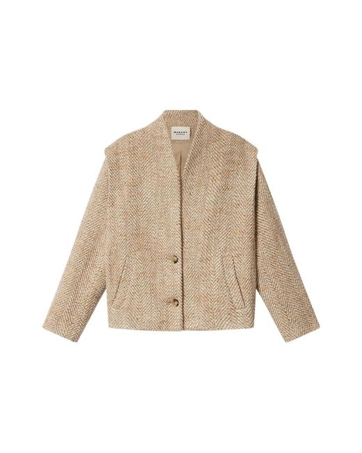 Isabel Marant Natural Tweed Jackets