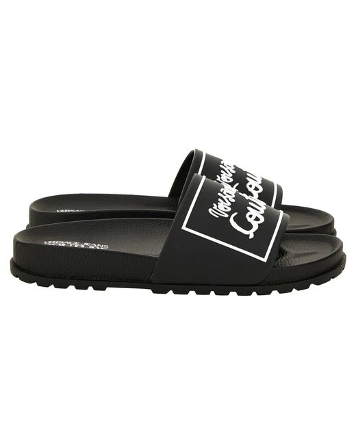 Sliders Versace en coloris Black