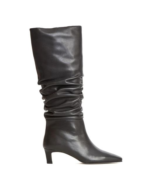 Alohas Gray Heeled Boots