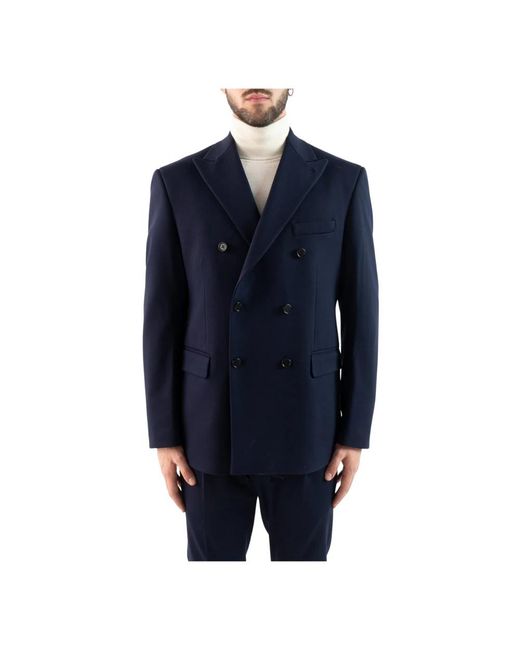 Cor Sine Labe Doli Blue Blazers for men