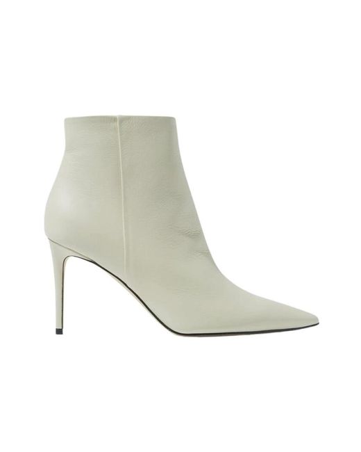 Scarosso Gray Heeled Boots