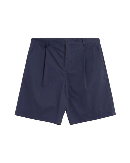 A.P.C. Blue Casual Shorts for men