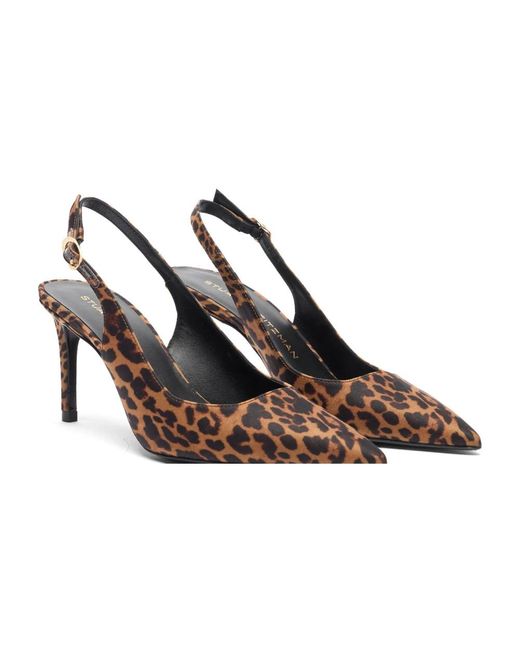 Stuart Weitzman Schoenen ,Bruin ,Power Slingback 75 in het Brown