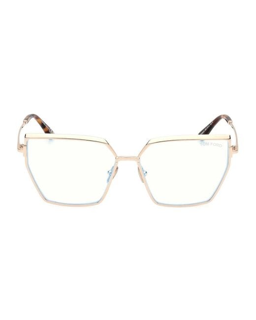 Tom Ford Metallic Glasses