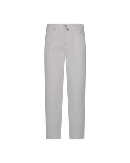 Jacob Cohen Gray Straight Jeans for men