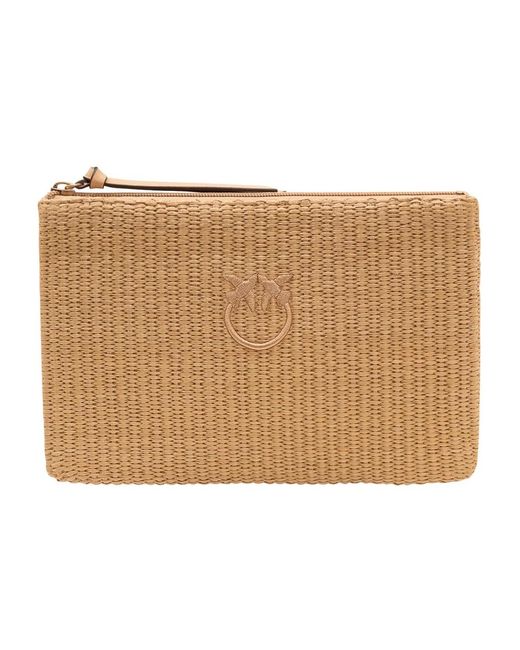 Clutches di Pinko in Natural