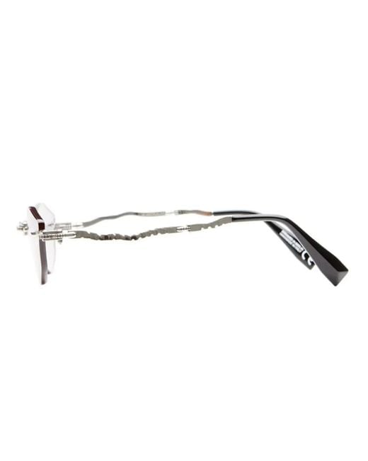 Glasses di Kuboraum in Metallic
