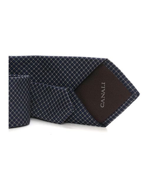 Canali Ties in het Blue voor heren