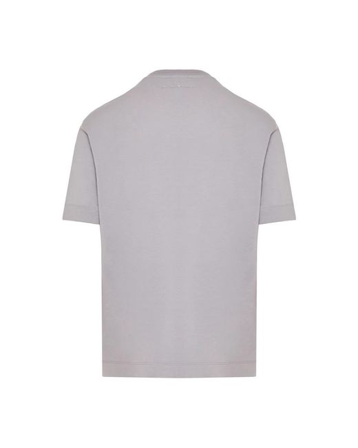 Emporio Armani Baumwoll t-shirt 3d1t891jwzz in Gray für Herren