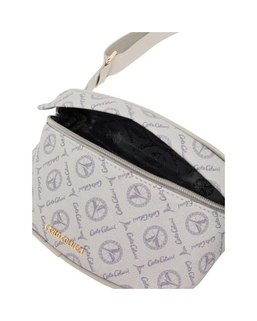 carlo colucci Gray Bum Bags