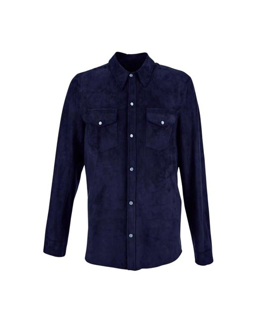 Shirts > casual shirts Salvatore Santoro pour homme en coloris Blue