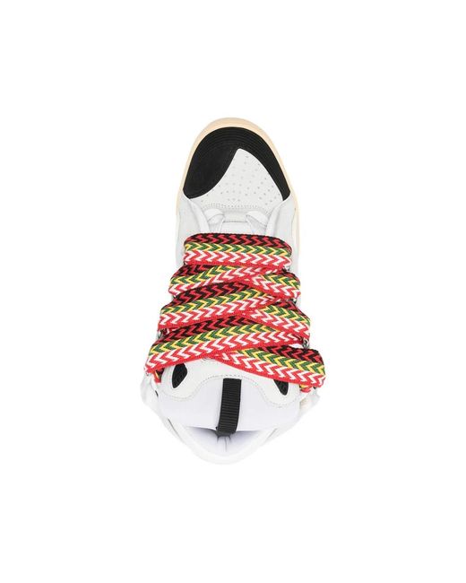 Lanvin Curb Sneakers in Pink für Herren