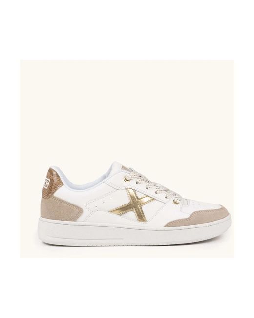 Munich Schoenen ,Geel ,Leer Legit 109 in het White