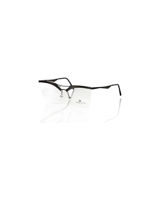Frankie Morello White Glasses
