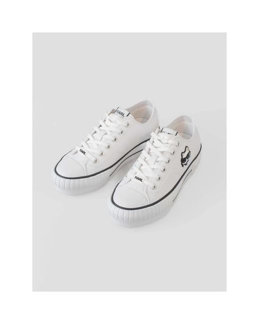 Karl Lagerfeld White Sneakers