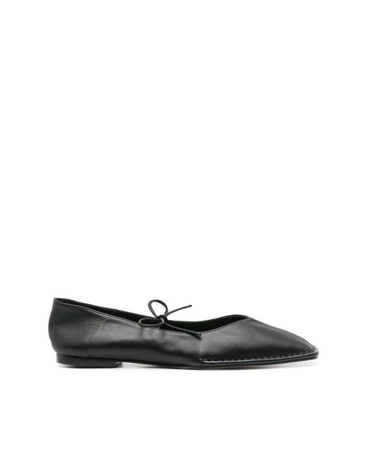 Alohas Black Ballerinas