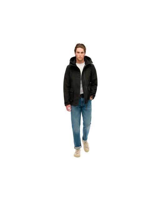 Superdry Fitness ,Zwart ,Ultimate Windbreaker in het Black voor heren