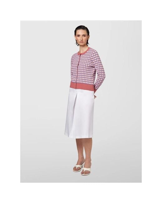 Cardigans Alpha Studio de color Red