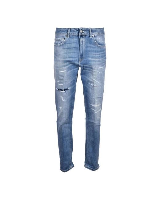 Dondup Blue Slim Fit Jeans