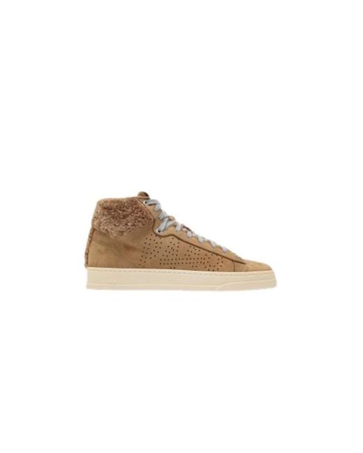 Baskets P448 en coloris Natural