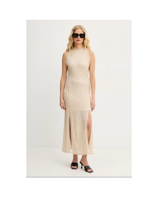 Maxi Dresses Guess de color Natural