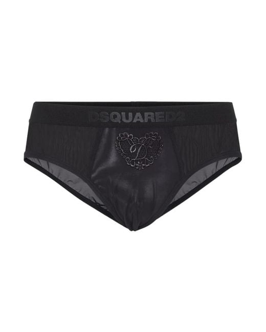 DSquared² Black Bottoms for men