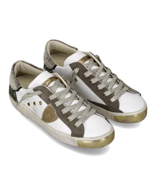 Philippe Model Gray Sneakers