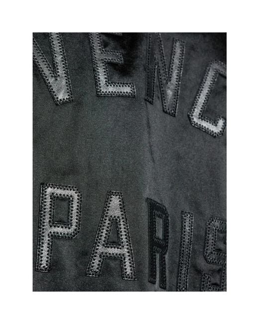 Givenchy Jassen ,Zwart ,Zwarte Mix Materiaal Jas in het Black voor heren