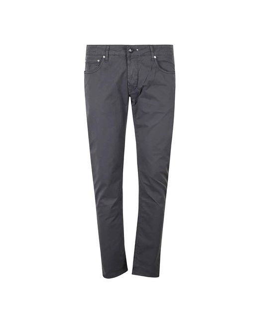 Hand Picked Gray Chinos for men