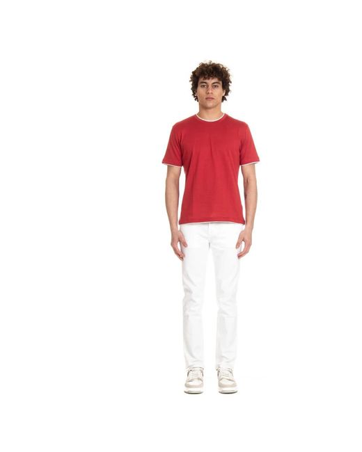 Eleventy Red T-Shirts for men