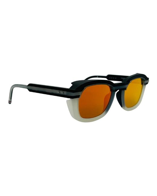 Thom Browne Brown Injection Rectangular Sonnenbrillen