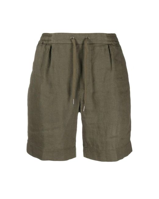 Ralph Lauren Braune casual flat front shorts in Green für Herren