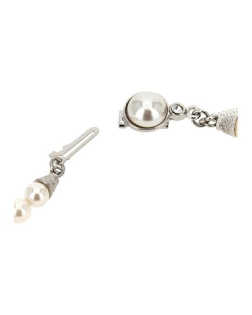 Alessandra Rich White Necklaces