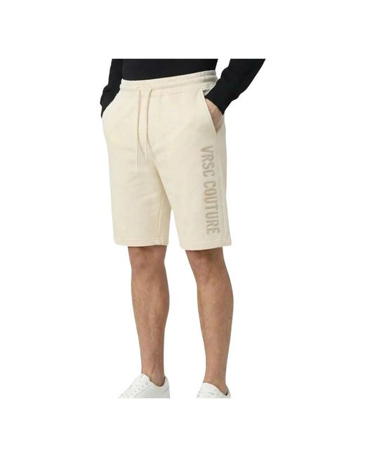 Versace Natural Casual Shorts for men