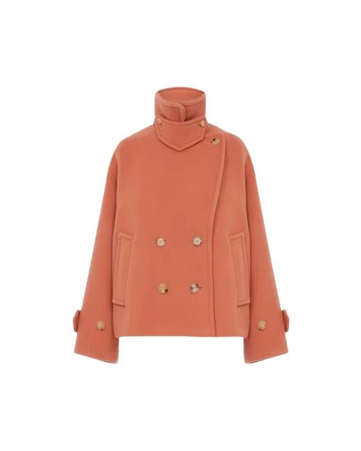 Chloé Orange Trench Coats
