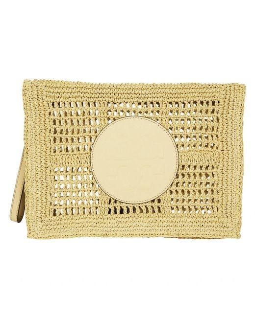 Tory Burch Metallic Clutches