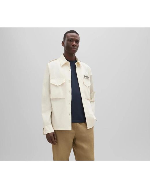 Aspesi Jassen ,Jacket in het Natural voor heren