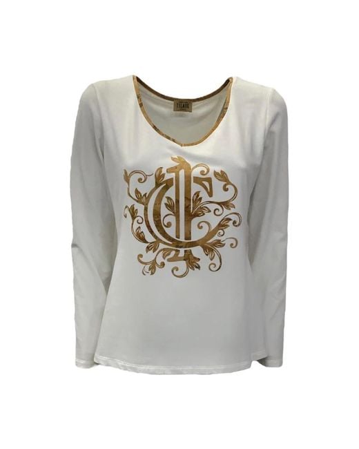 Alviero Martini 1A Classe Gray Long Sleeve Tops