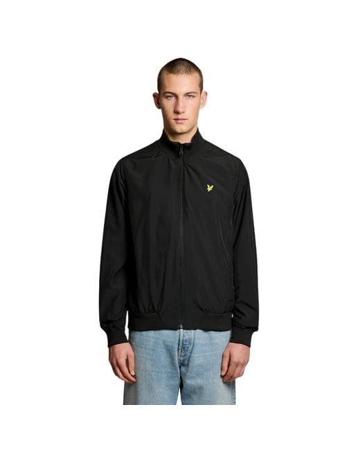 Lyle & Scott Black Light Jackets for men