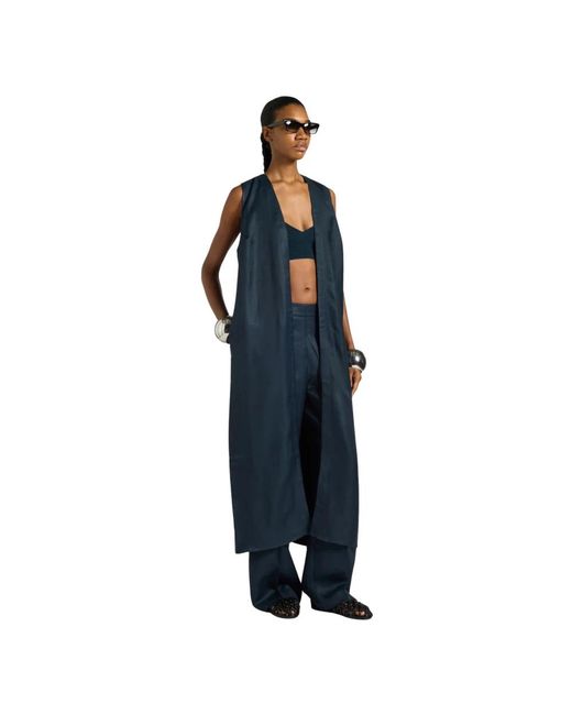 Liviana Conti Blue Vests