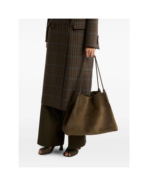 Etro Brown Shopping Bags