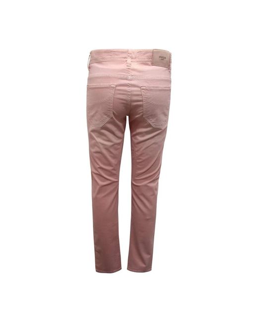 Siviglia Vintage Denim Hose in Pink für Herren