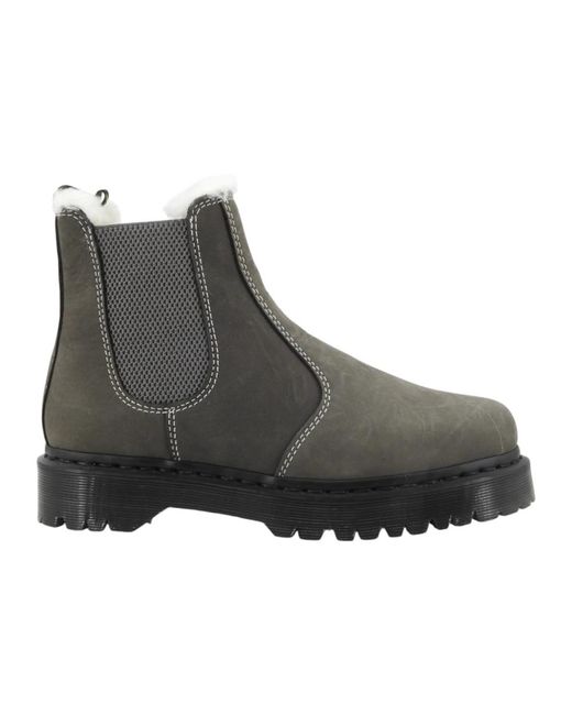 Dr. Martens Gray Chelsea Boots