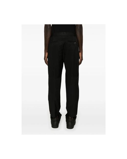 Lanvin Straight Trousers in het Black voor heren