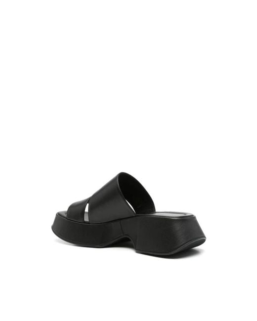 Vic Matié Black Sliders