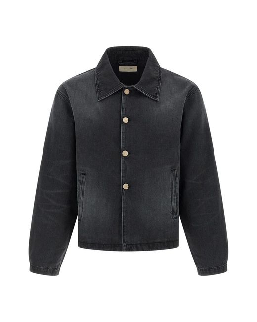 mfpen Blue Denim Jackets for men