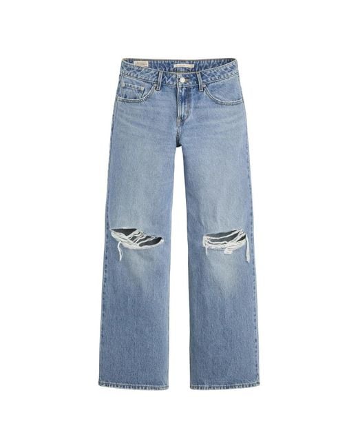 Levi's Blue Wide Jeans