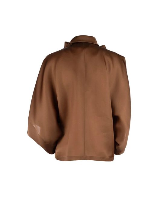 Blouses Alberta Ferretti de color Brown