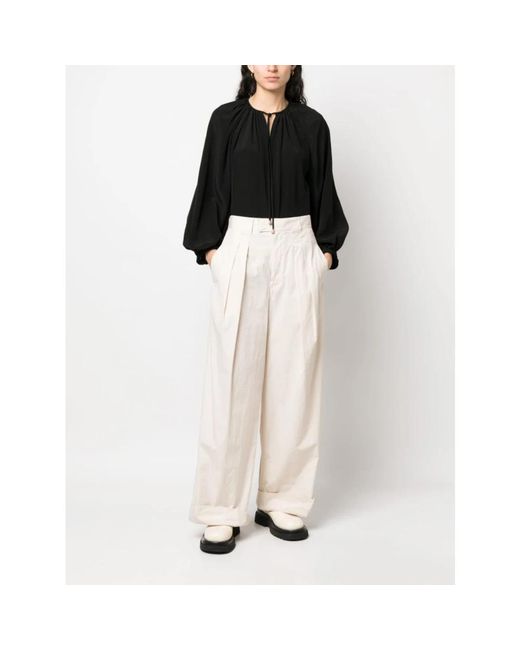 PHAEONIA Black Blouses